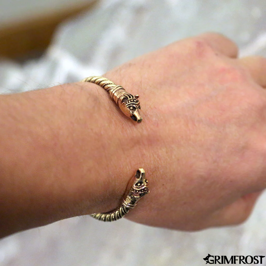 Bear Armring, Bronze - Image 5