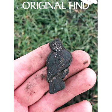 Birdman Brooch, Bronze - Image 4