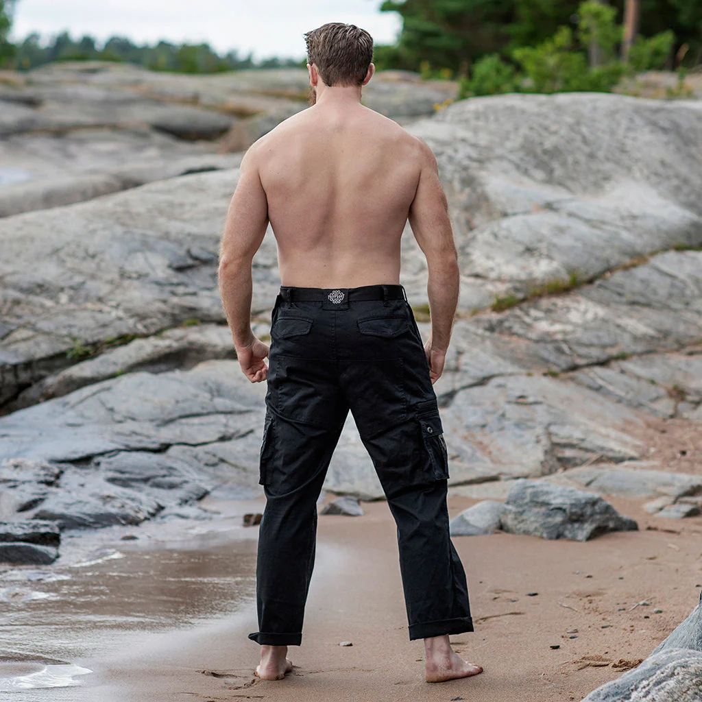 Grimfrost's Cargo Pants, Black - Image 3