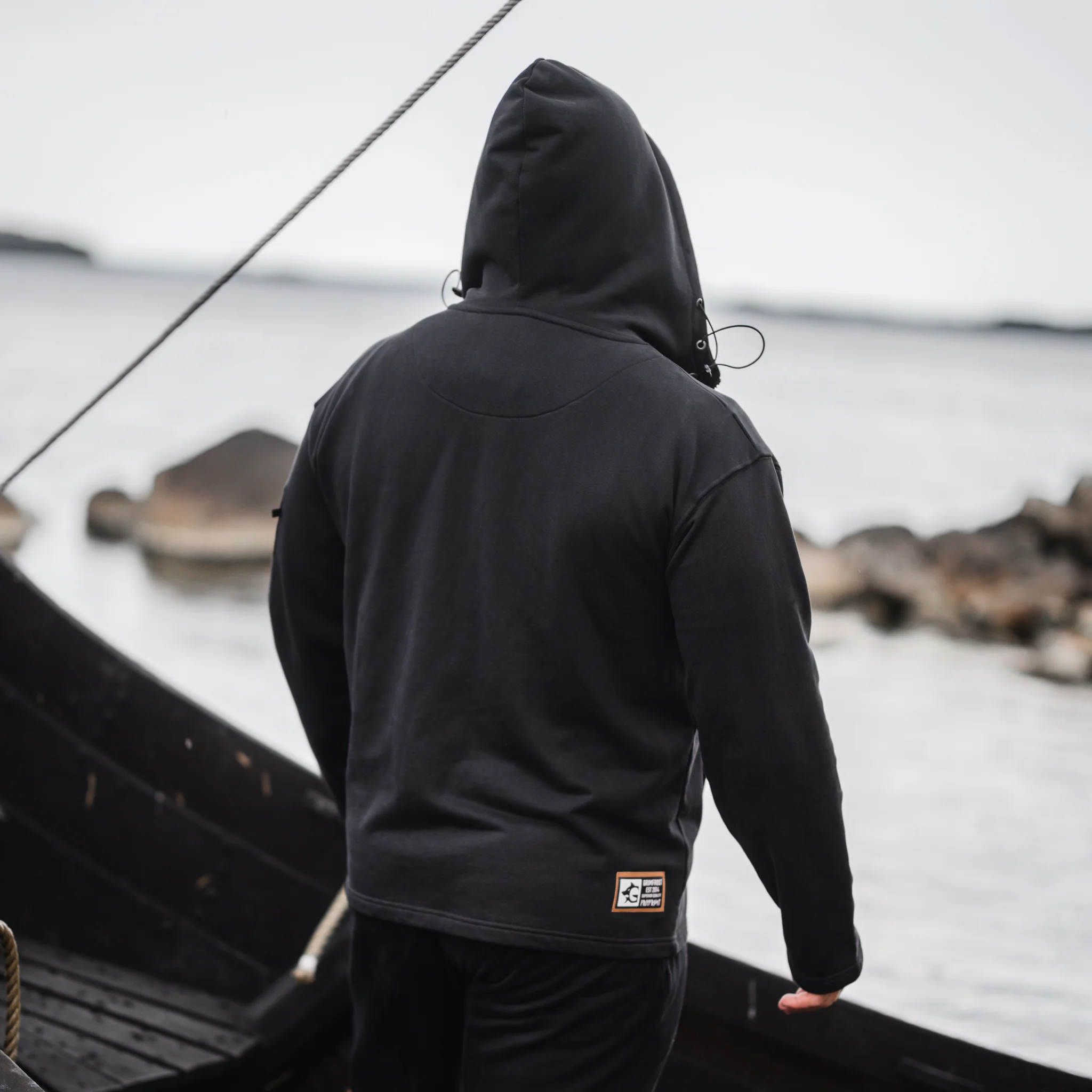 Grimfrost's Oversized Hoodie Jacket - Image 3