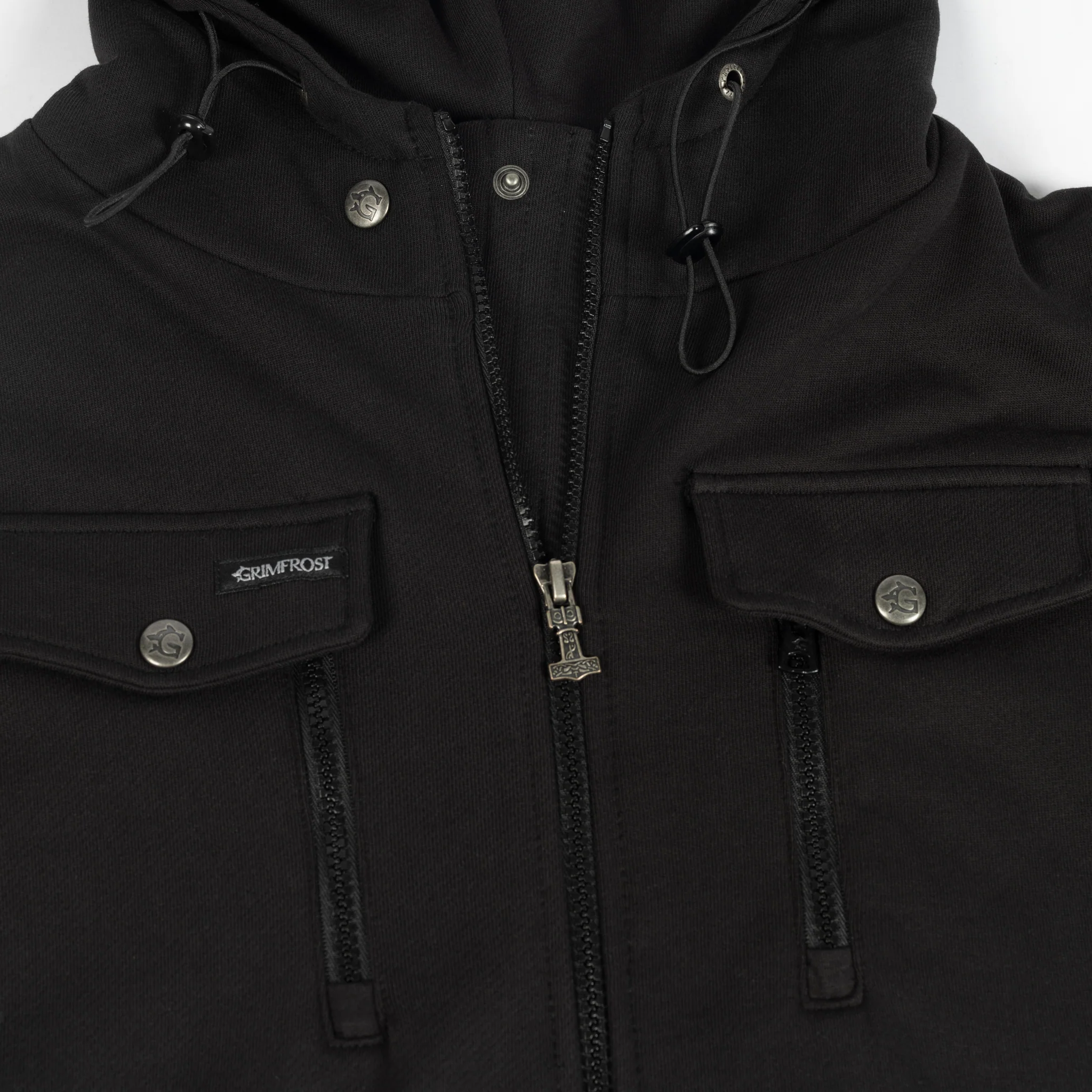 Grimfrost's Oversized Hoodie Jacket - Image 7