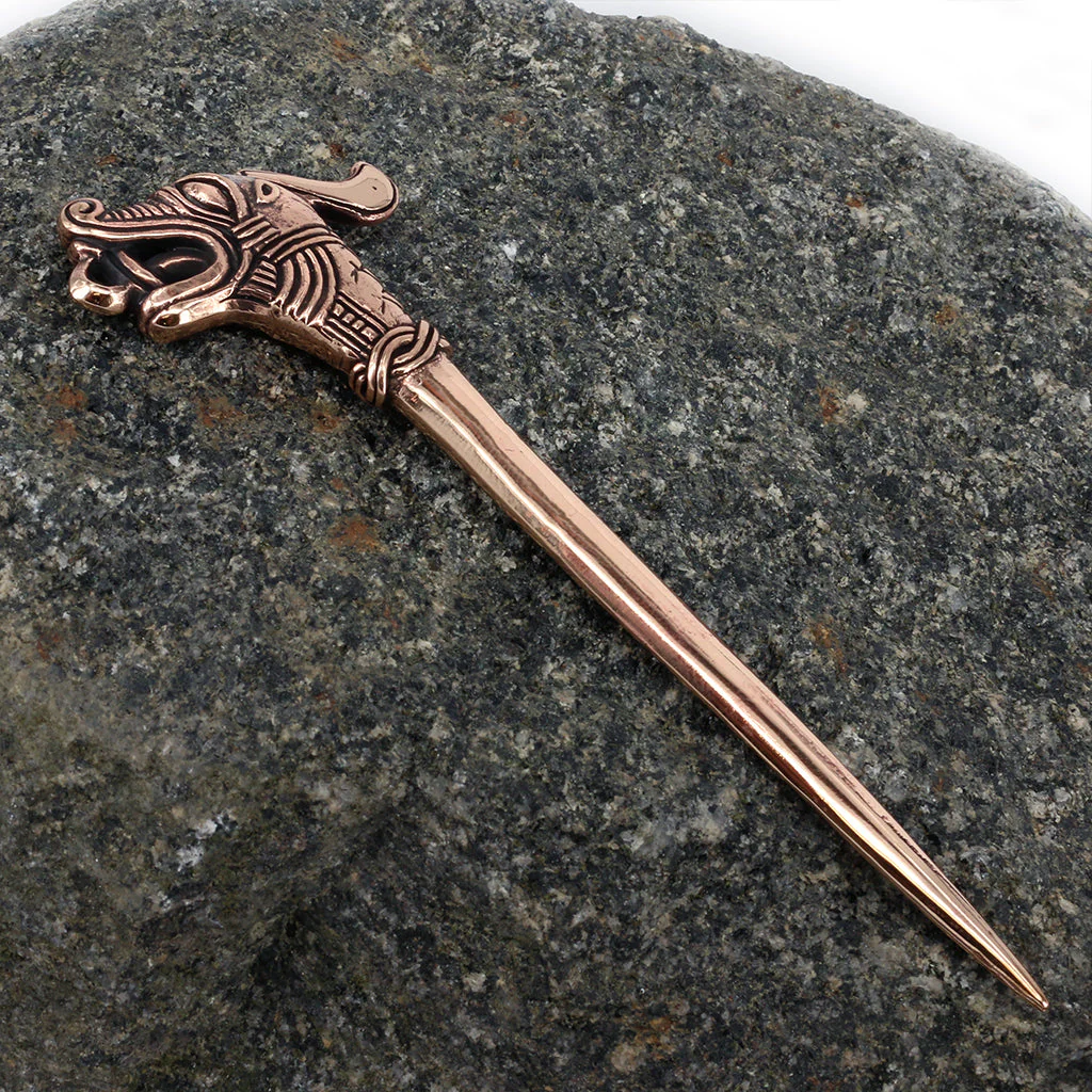 Hedeby Hairpin, Bronze - Image 4
