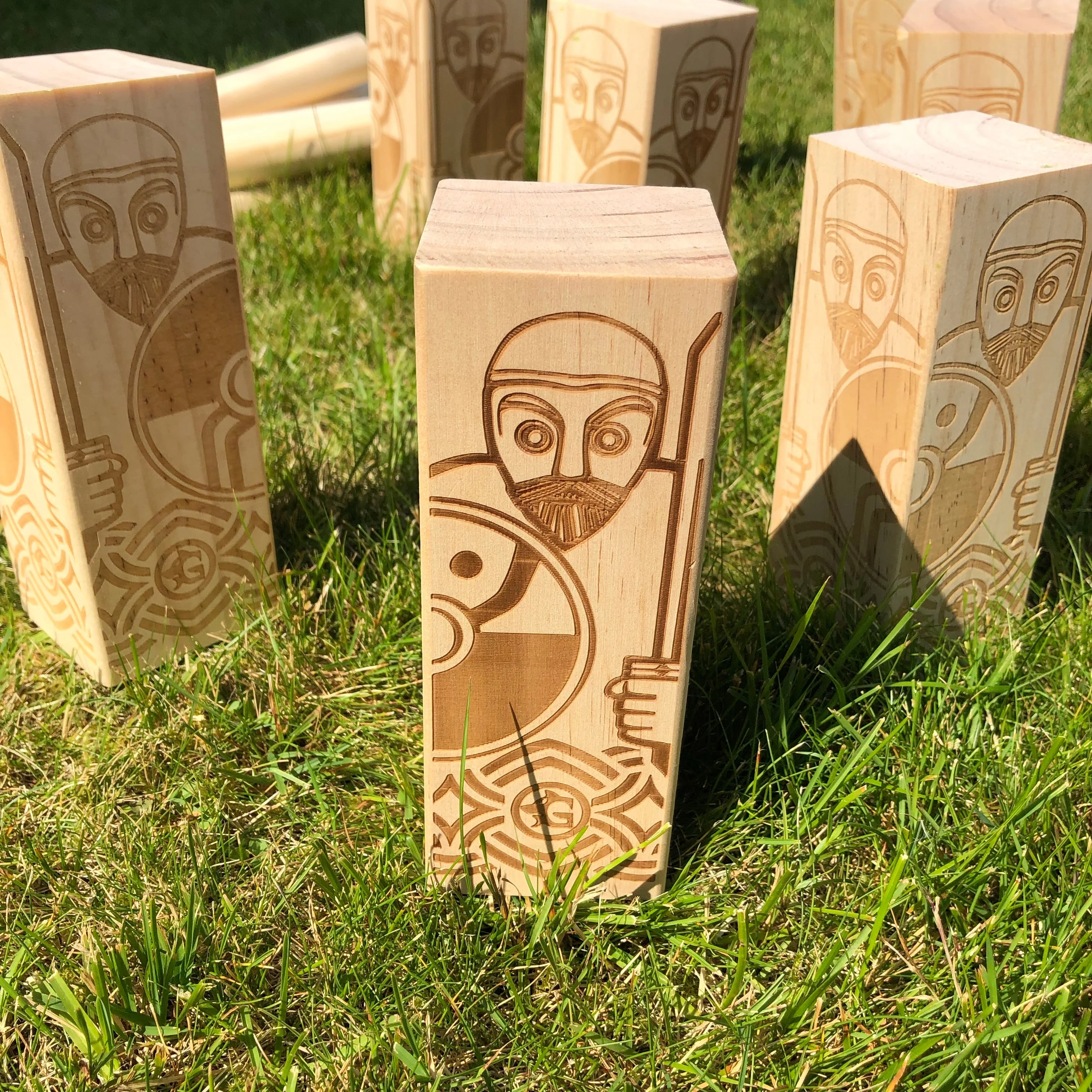 Premium Kubb Game - Image 3