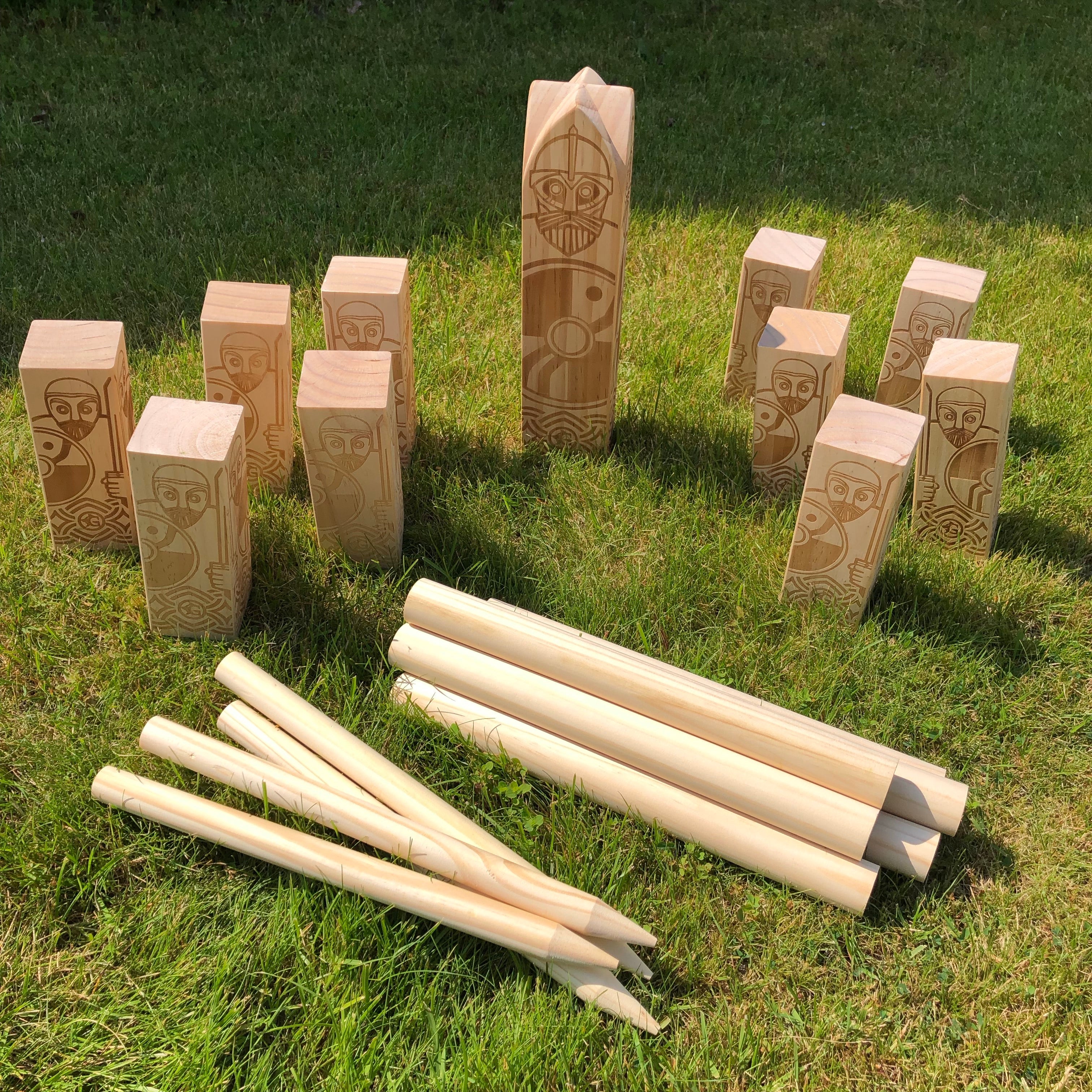 Premium Kubb Game - Image 4