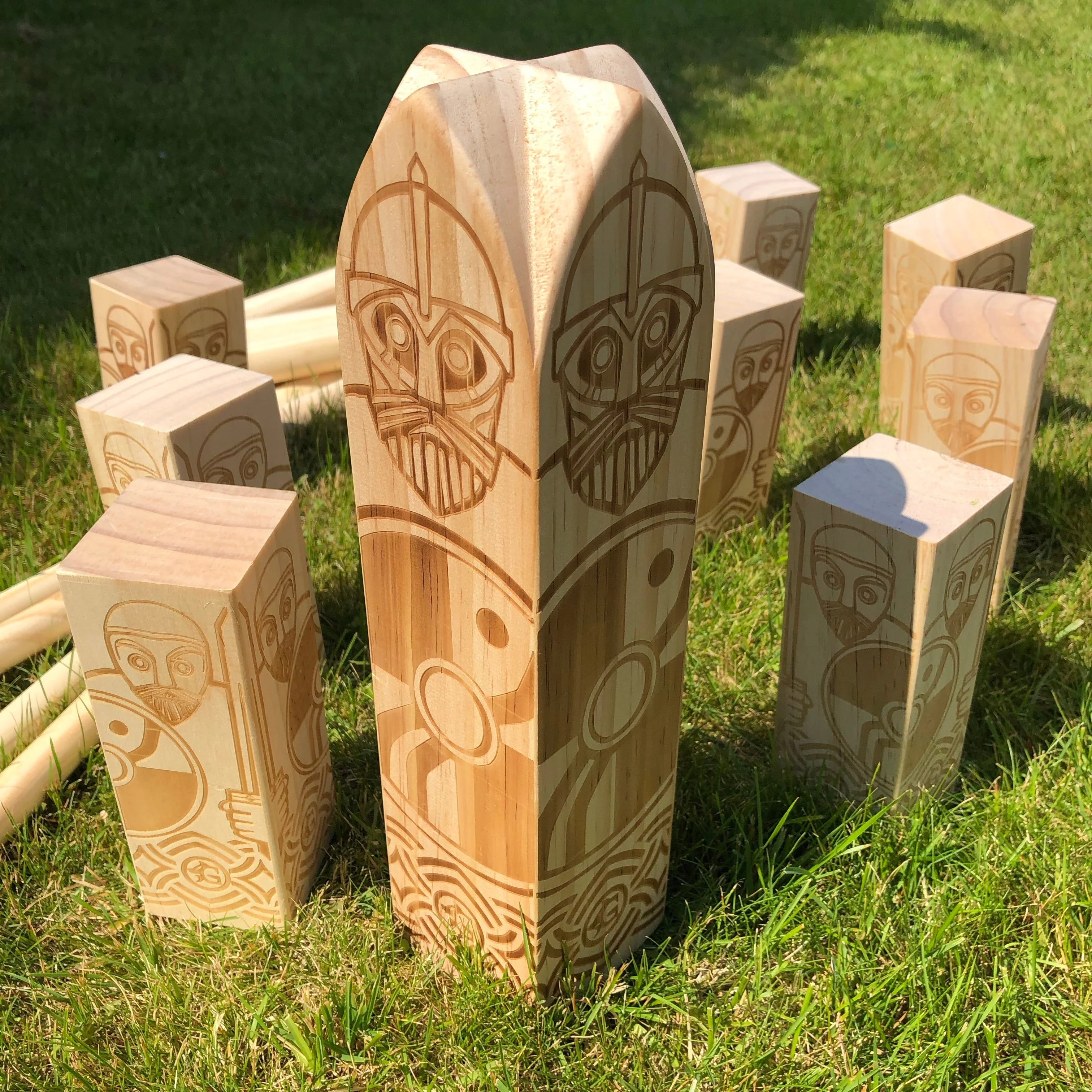 Premium Kubb Game - Image 9