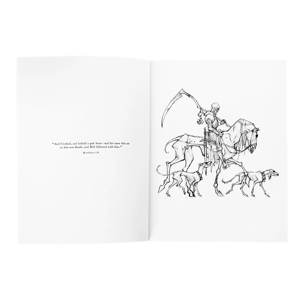 Sketches from The Undead, A Colouring Book - Image 4