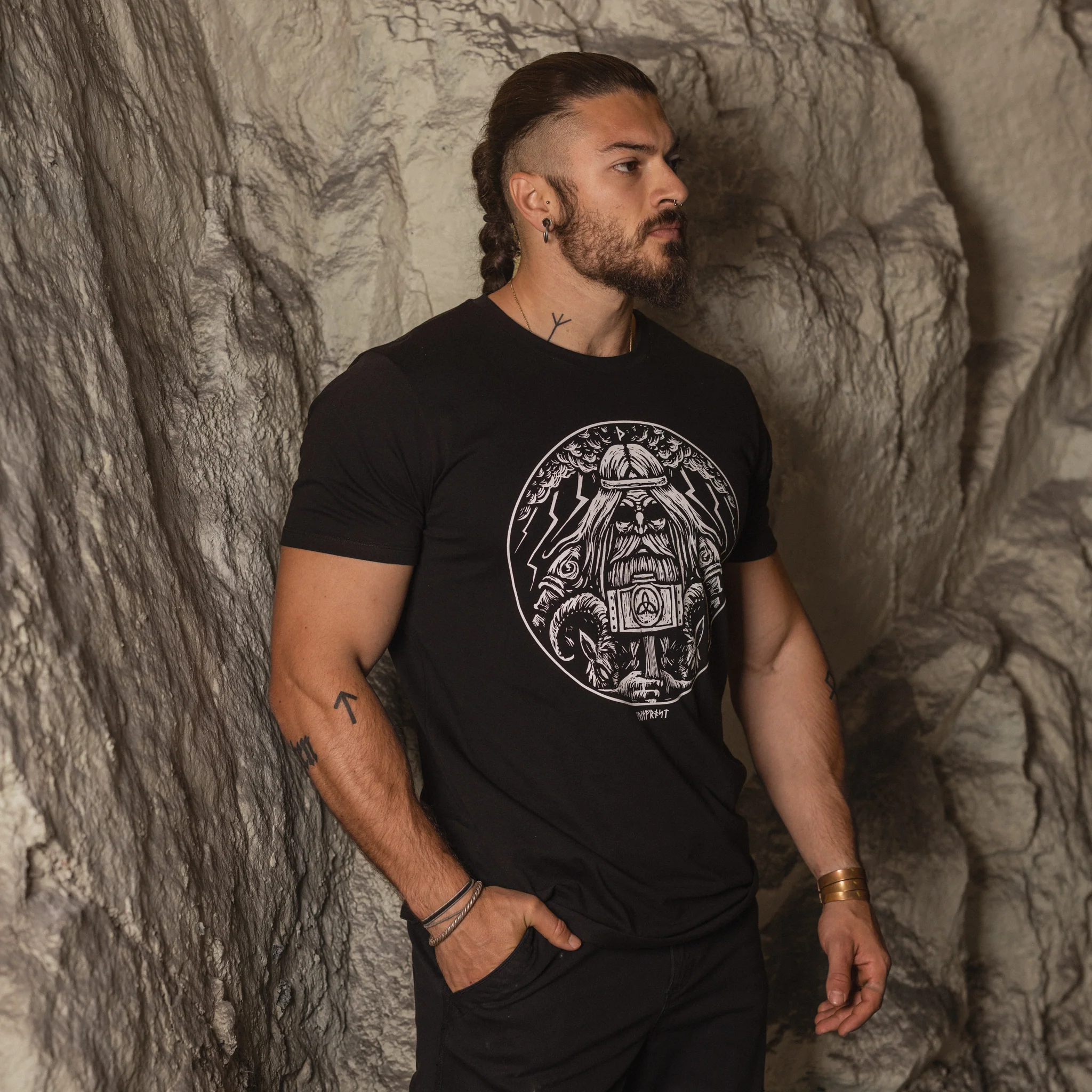 Premium Tee, Thor, Black - Image 3